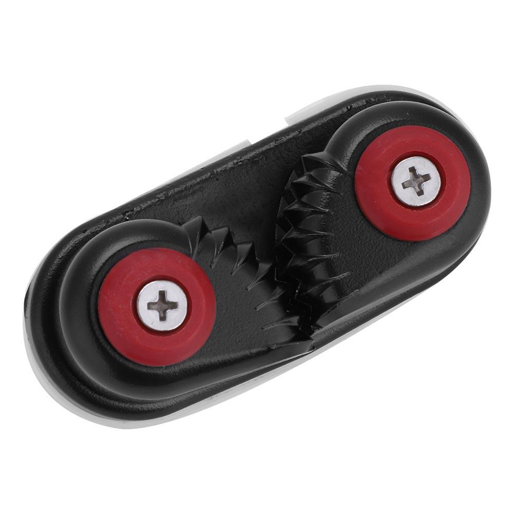 Durable Fast Entry Boat Sailing Sailboat Ball Bearing Rope Cam Cleat Black Accessory