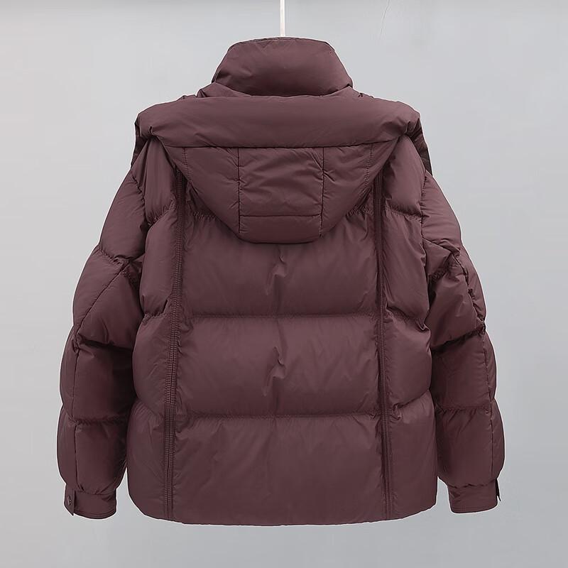 Women's 90% Down Loose Fit Hooded Puffer Jacket
