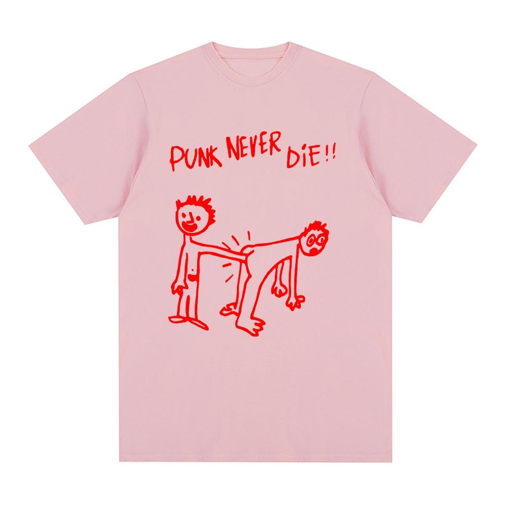 Punk Never Die Vintage Tričko Bavlna Pánské tričko Nové Tričko Dámské topy