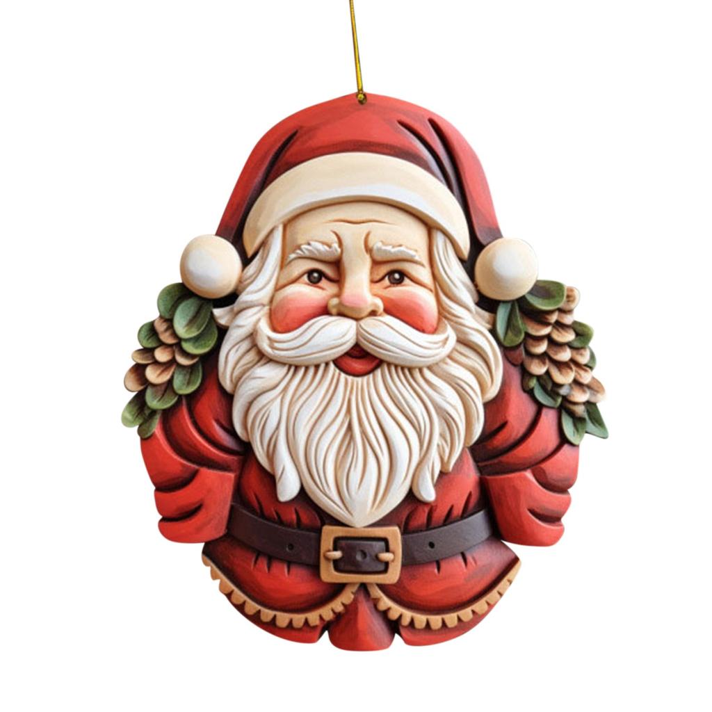 Julgransdekorationshänge Kul tecknat sött hänge Trädgårdsträddekoration oförglömlig present