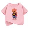 Graphic 2026 Y2k Hip Hop Bear Funny T Shirts Kids Children's T-shirt Short Sleeve Boys Girls Summer Spring Casual Top Tee Shirt
