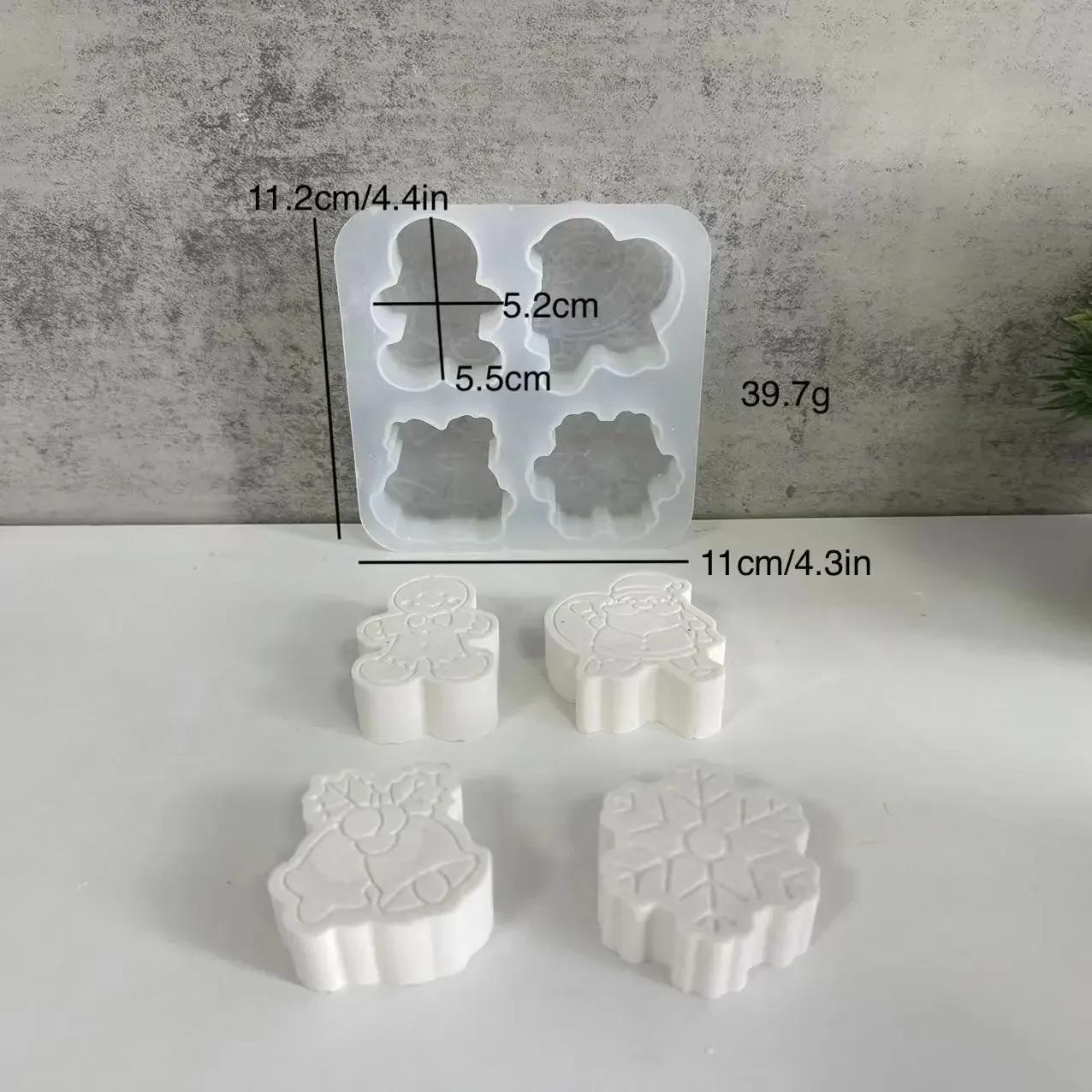 

Рождественский эльф ароматерапевтическая свеча силиконовая форма своими руками рождественский гном свеча гипсовый орнамент формы формы для изготовления свечей