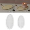 Plate Dish Ashtray Mould for Resin Epoxy Mould for Office Home Decor Supply