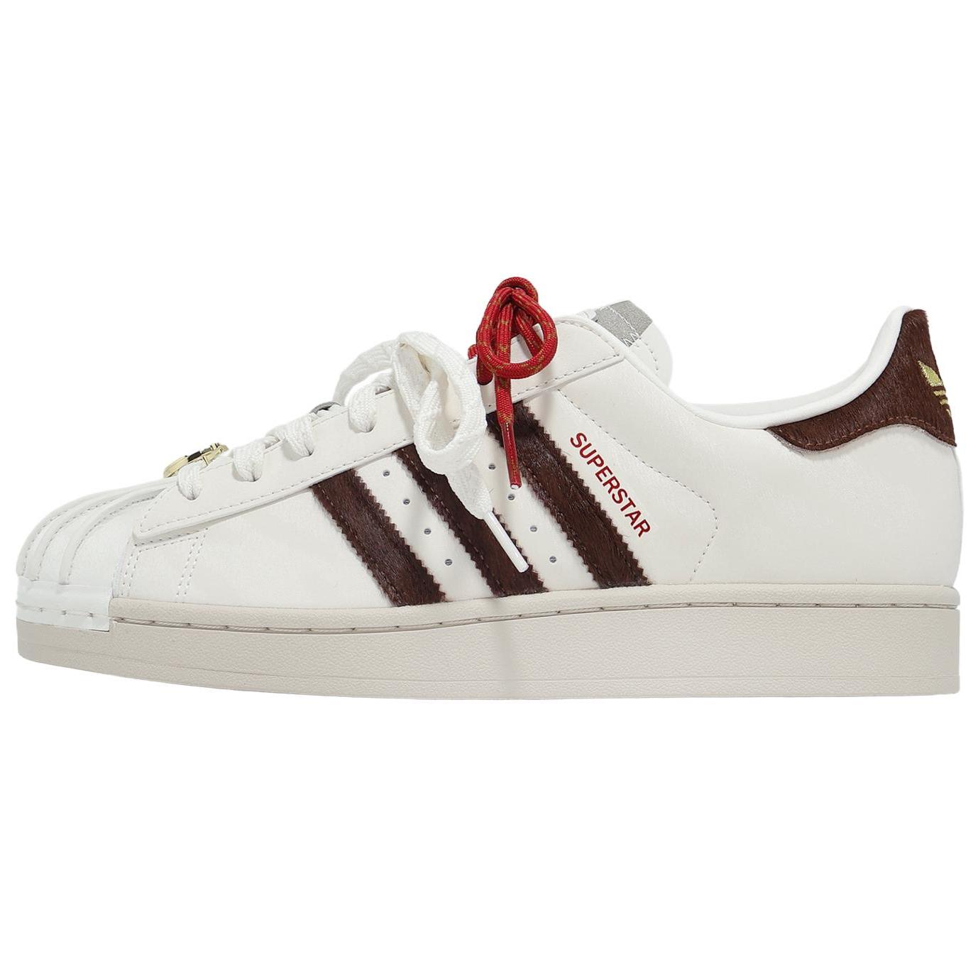 

Adidas Superstar II Китайский Новый год Облачно-белый Подержанный Коричневый KJ6293 44
