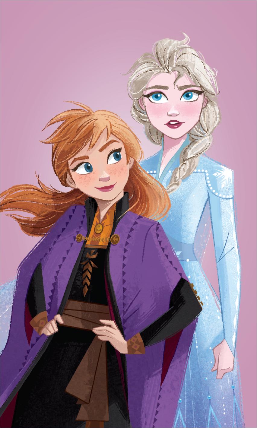 FROZEN Vorschulhandtuch, Kinder-Baumwolle, 30 x 50 cm, für Gesicht und Hände