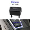 For BMW X5 X6 E70 E71 Car Dashboard Keys AUTO Radar Sensor Rear Cover Parking Trunk Switch Start Stop Button AC Vent Slider Tabs