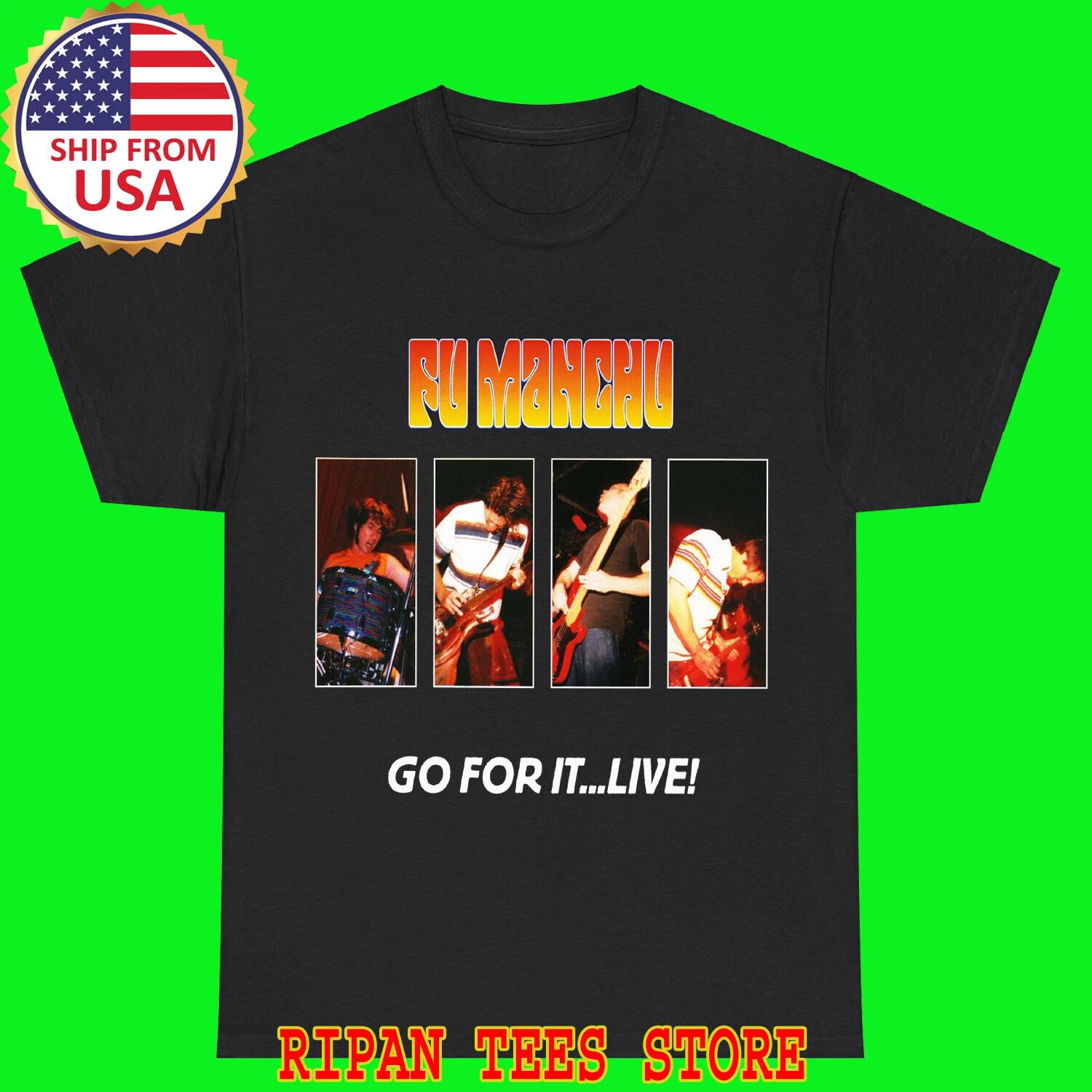 Fu Manchu Go For It... Live! Black Size S - 5XL L