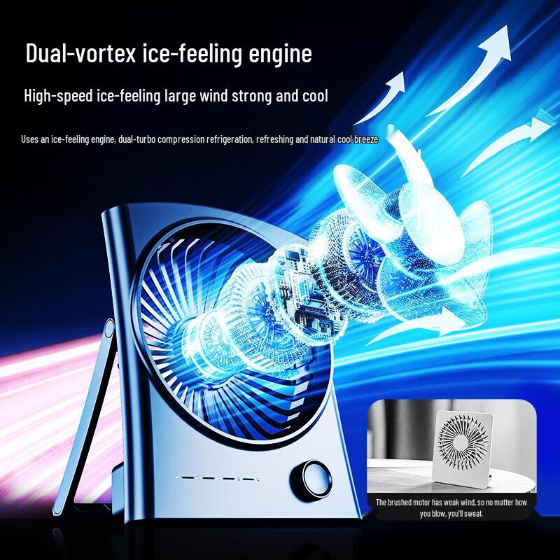 Portable Desktop Wall-Mounted Fan