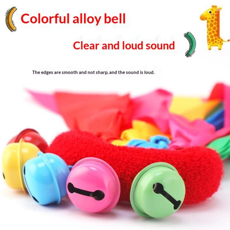 Children'S Wrist Ribbon Team Sports Pompom Cheerleading Big Match Pom Club Dance Props Elastic Bracelet With Elastic Rope