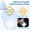 Good-Cake ATM Funny Box Cake Money Props Making Surprise For Birthday Cake Banquet Party Environmentally Friendly Surprising