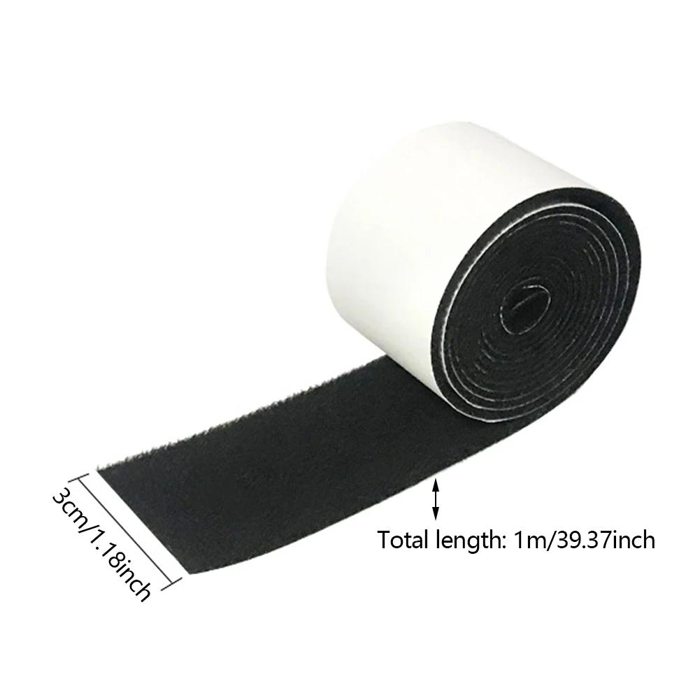 1 rulle Fiber Vinyl Squeegee Reserve Suede Stof Klud Bilindpakningsværktøj Vinduesfilm Skraber Ingen Ridsebeskytter Kant Biltilbehør