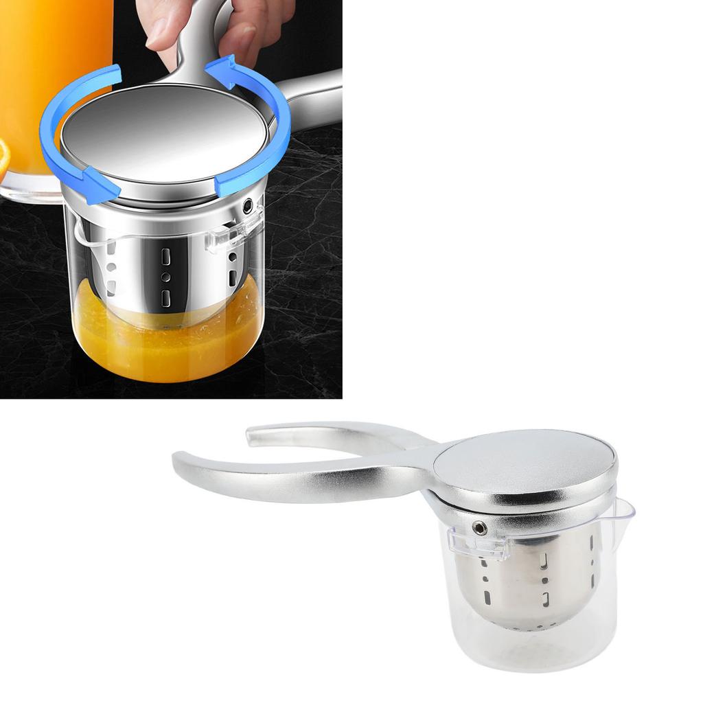Manual Fruit Squeezer 304 Stainless Steel Multifunctional Manual Juicing Pressing Tool for Kitchen
