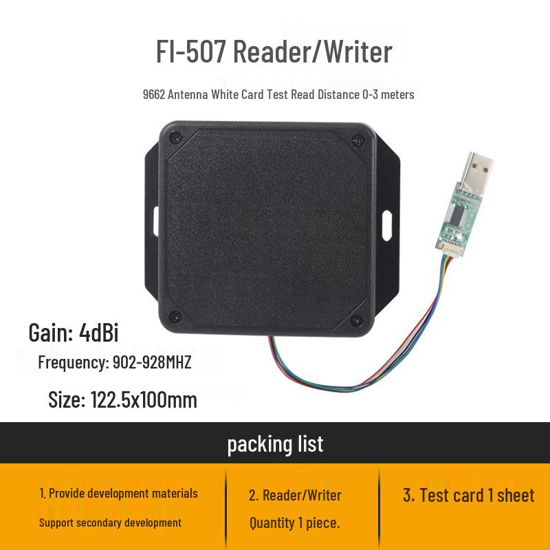 915MHz UHF Long-Distance RFID Reader Writer with TTL Interface