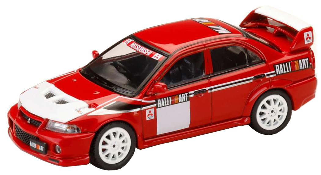 

Mitsubishi LANCER RS EVOLUTION 6 2000 RALLIART Красный 1/64 (CP9A)