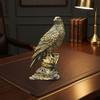 Garden Resin Eagle Statue, Outdoor Standing Eagle Sculpture, Yard Lawn Eagle Ornament, Housewarming Gift for Friends Family