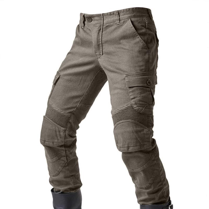 Men's Four-Season Breathable Anti-Fall Motorcycle Riding Jeans