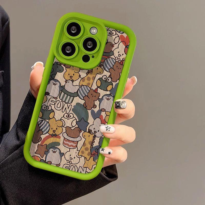 Retro small animals for iPhone17PorMax mobile phone case 14 Apple 13 matte 12/15 high value