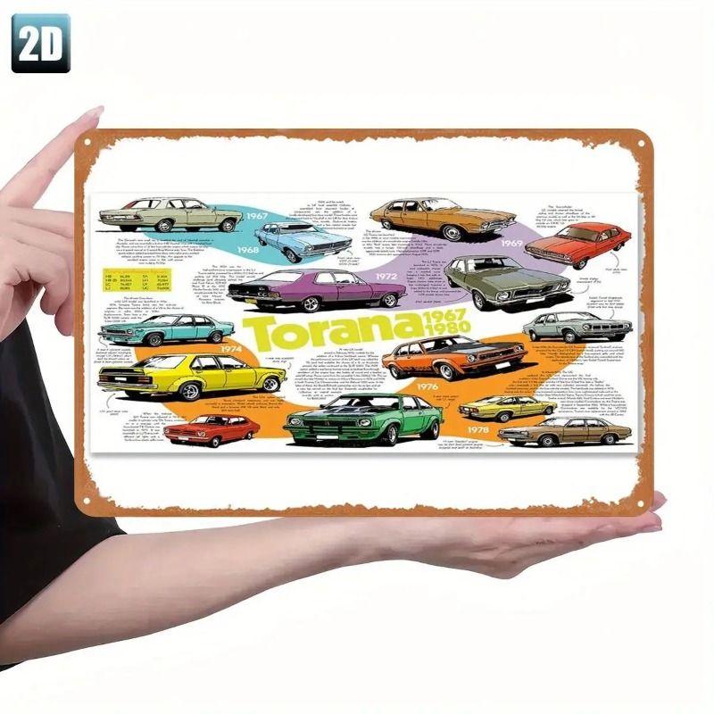 Retro Metall Blechschild Kunst Wanddekor für Auto Garage Man Cave Bar