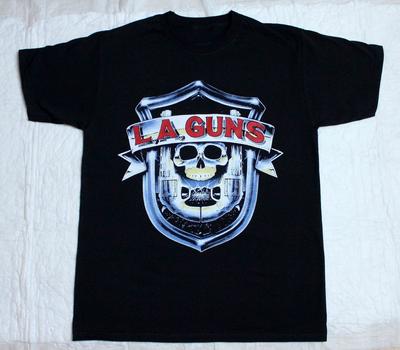 Tričko La Guns No Mercy Tour Skull Heavy Metal Rock