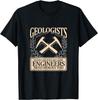 Geologists Were Created Because Engineers Need Heroes Too Graphic Tee Casual Short Sleeve TShirt Men