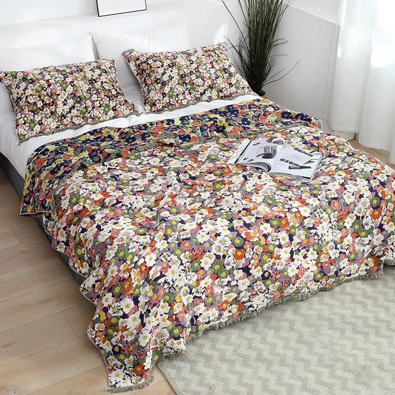 

Новое марлевое одеяло-полотенце для взрослых, летнее прохладное одеяло, дышащее хлопковое полотенце-одеяло для двоих, покрывало 150x200cm