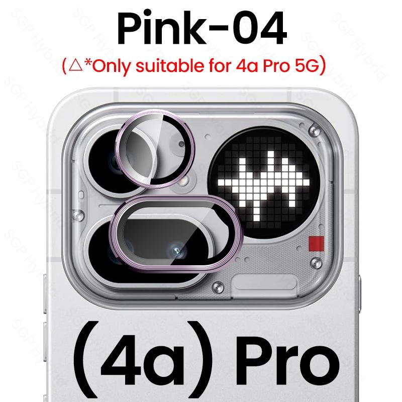 NothingPhone(4a)Pro hliníková slitina kroužek chránič kamery pro Nothing Phone (4a) Pro 5G skleněná krytka objektivu 9H na NothingPhone (4a)Pro 4