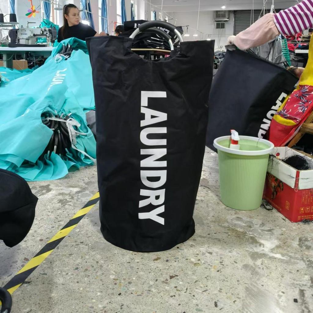 Foldable Large Oxford Cloth Laundry and Toy Storage Bag