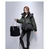 Kurze Winter-Pufferjacke Damen Jugendmode Gesteppter Mantel Kleine Größe Hochwertige Marke