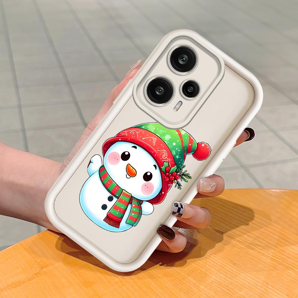 Soft Silicone Square Ladder Printing Pattern Phone Casing Full Cover Camera Shockproof Protection Rubber Case for Xiaomi Redmi