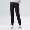 Anta Solid Color Straight Leg Joggers Women bottoms Black 162317320-1