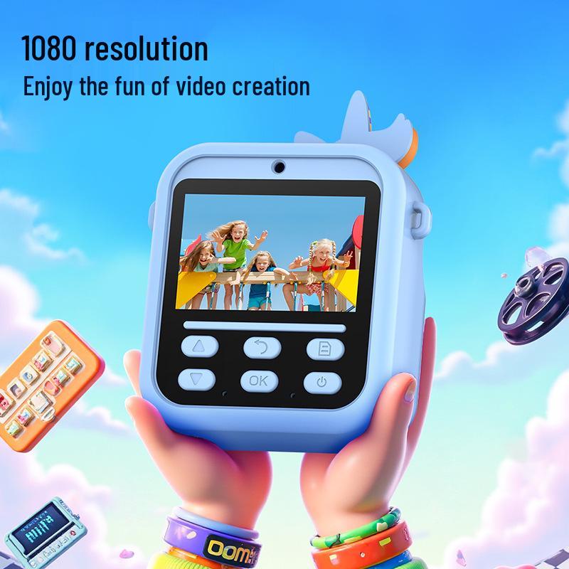 S1 Instant Print Dual Camera for Kids - High-Def Thermal Printing Party Toy
