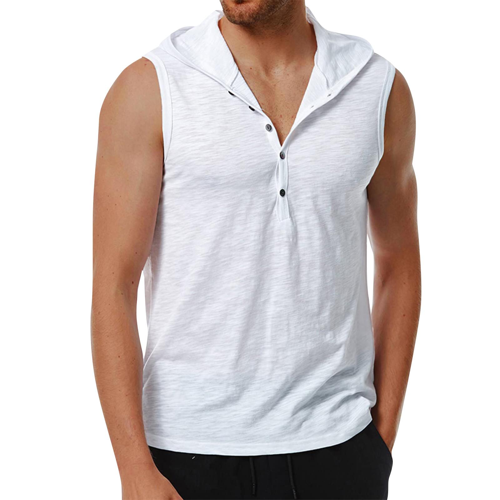 

Мужская летняя пляжная майка для серфинга, большой размер, повседневный дышащий топ без рукавов, свободная майка с принтом, мужская рубашка XL белый