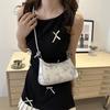 Small and Fresh Simple Underarm Bag for Women In Summer New Trendy Butterfly Printed Dumpling Bag One-shoulder Crossbody Bag Trendy