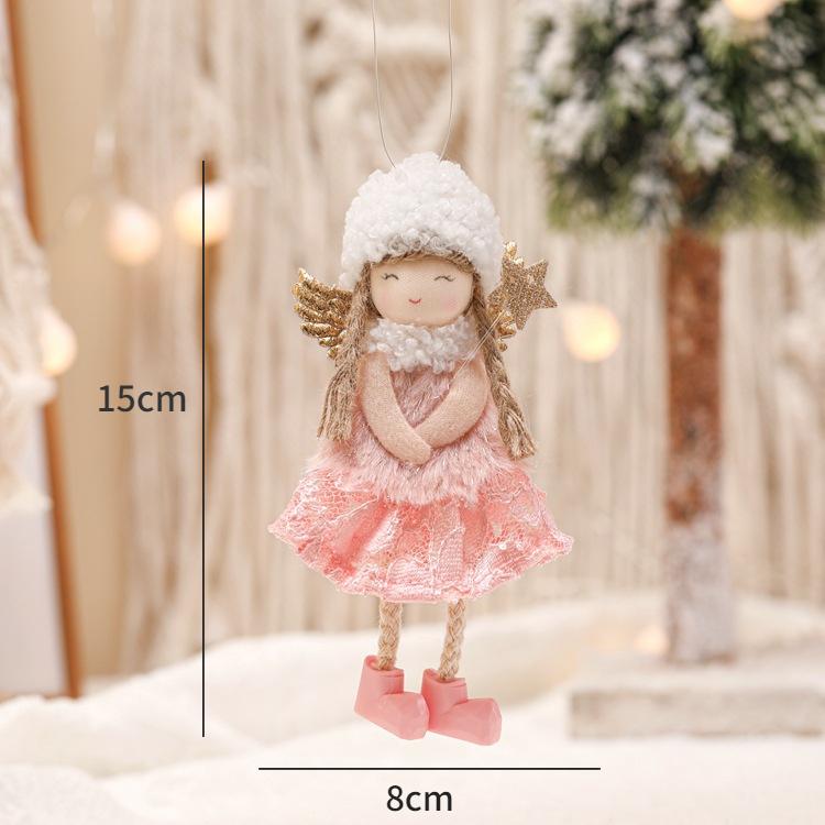Christmas Angel Doll New Year 2025 Gifts Christmas Decorations for Home Navidad 2025 Natal Xmas Tree Pendant Ornaments Noel Deco