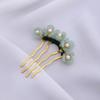 Cheongsam For Girls Hanfu Disk Hair U Shaped Hairpin Flowers Hair Stick Hair Accessories Hair Fork