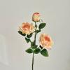 Simulated Rose Flower Realistic Appearance Easy To Manage Bright Color Reusable Artificial Flowers Home Decor