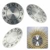 9.5 Inch Clock Face Aluminium Clock Dial Arabic Numeral Clock Dial