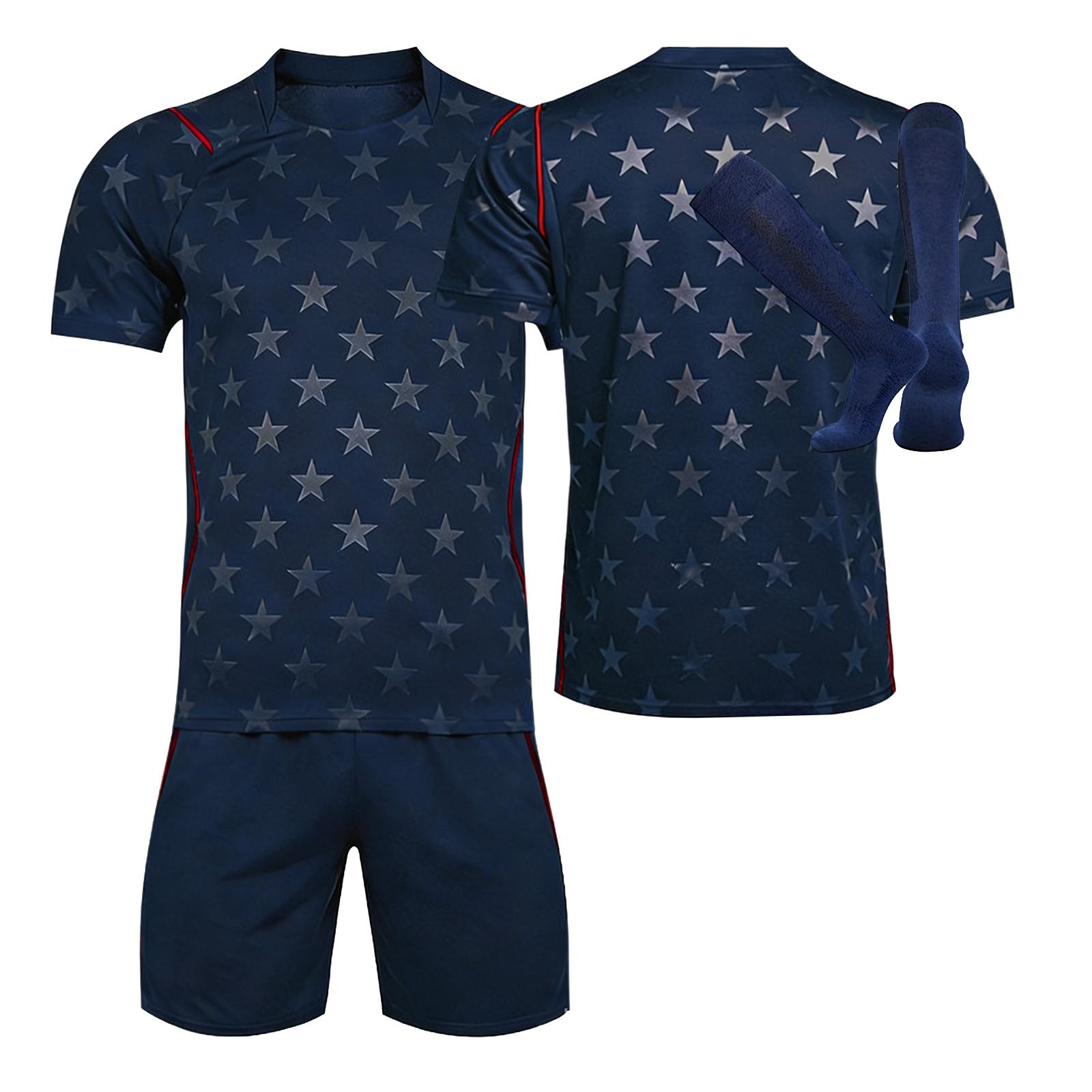 2526 Away Jerseys Sports Team Uniform Set Football Training Suit Set L