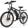 VARUN M26-2 Elektrisches Mountainbike mit 48V 7,8Ah Akku, Shimano 21-Gang