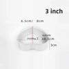 3/4/5/6/7/8/10/11 Inch Heart Shaped Cake Pan mold Solid Bottom Aluminum Alloy Chocolate Cake Pan Silver Tin Baking Mold Mould