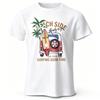 2026 Vintage Printed Unisex Unisex Unisex TShirt Tees Tops Cotton Retro Wave Graphic Club Wear