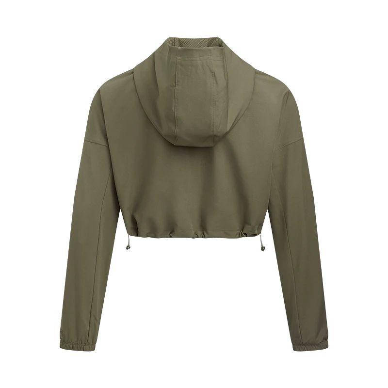 Under Armour Unstoppable SS25 Casual Comfortable Fashion Short Loose Jacket Women jackets Quartz-Gray 6003590-251