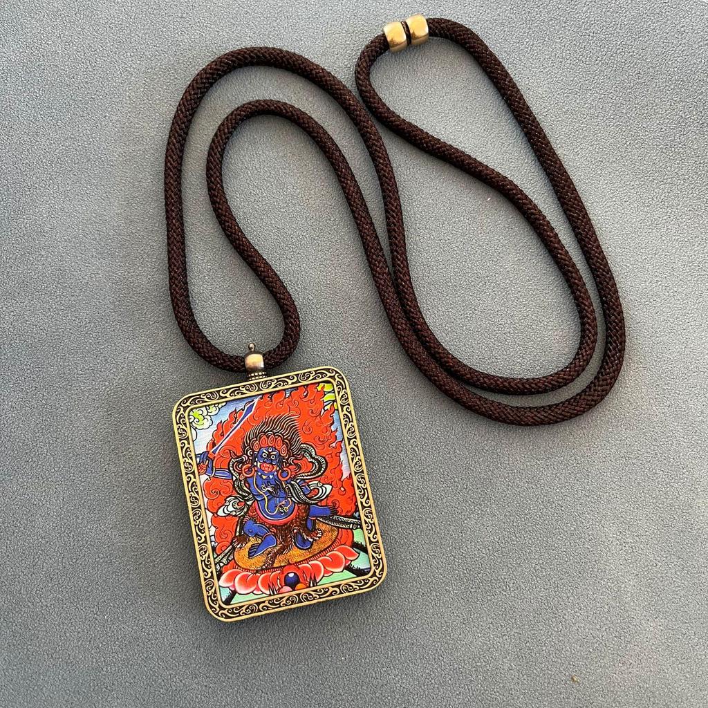 Twelve Zodiac Guardians Thangka Sweater Pendant - Buddhist Souvenirs