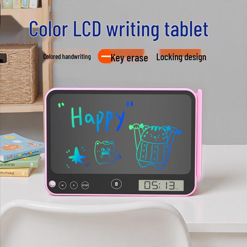 OLOEY Kids  LCD Doodle Board with Alarm Clock