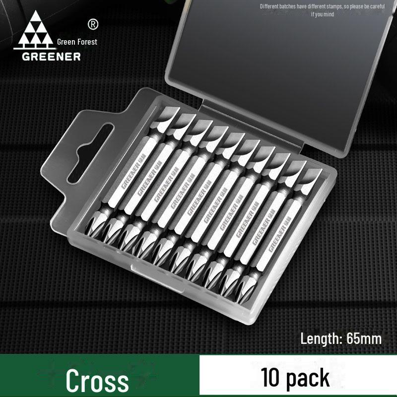 Green Forest A3 Double-Headed Cross Electric Screwdriver Bit