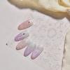 Tomoni Japanese Style Kids' Pink Bow Nail Stickers - Shell Light Design, Hot Selling Mixed Batch