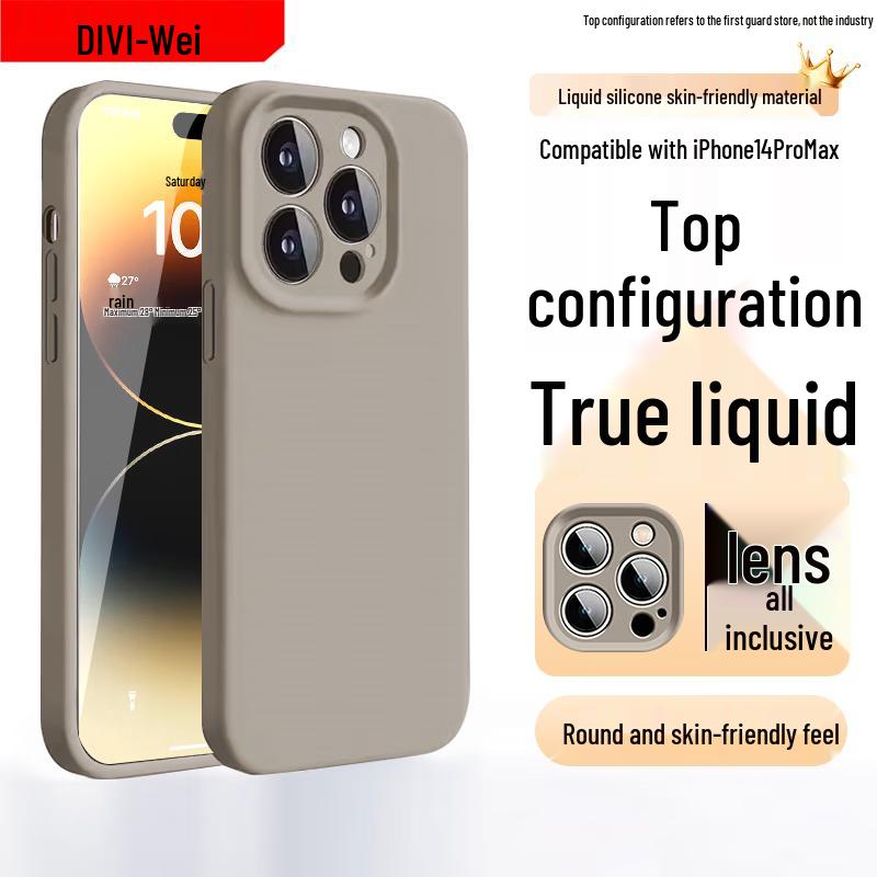DIVI Liquid Silicone iPhone Case