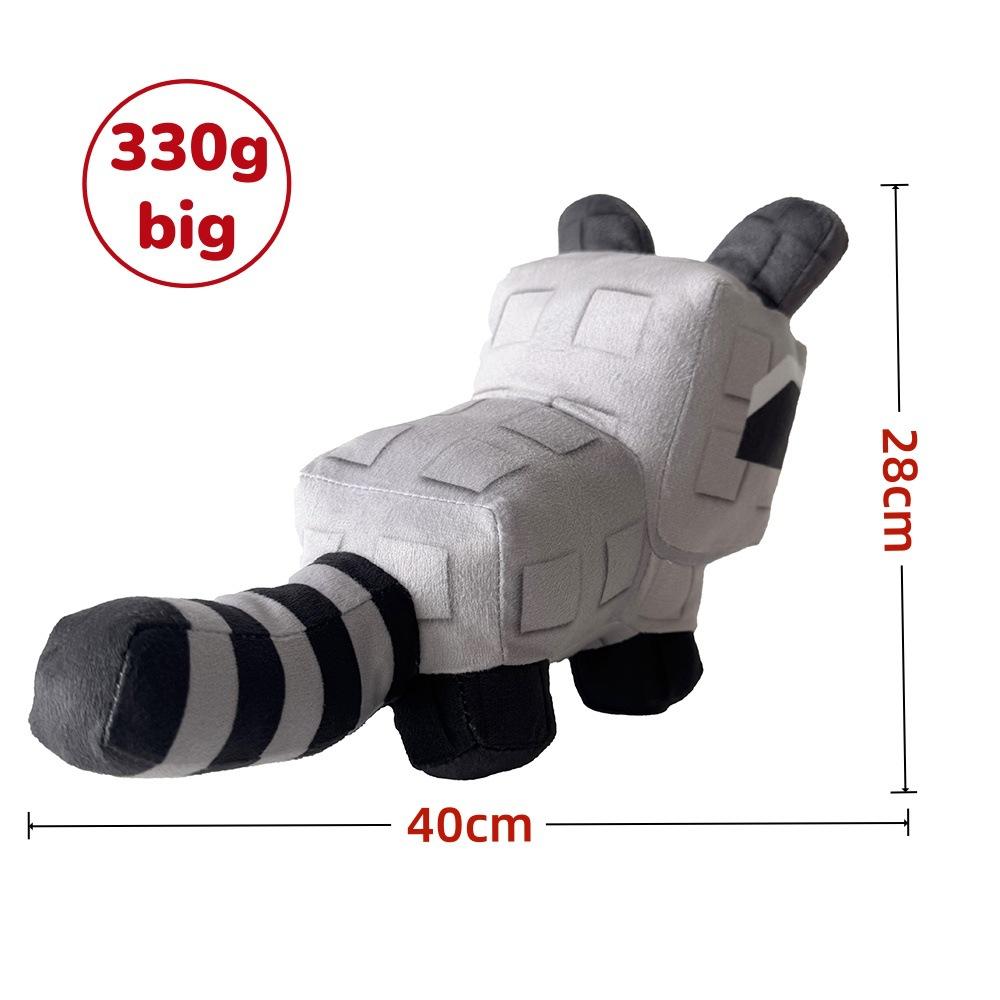 Grow a Garden Plush Toy Planting Garden Raccoon Red Fox Brown Animal Stuffed Doll, Soft Cute Plushie for Kids and Collectors