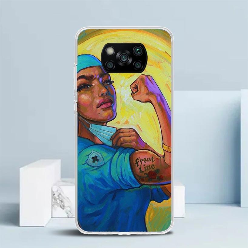 

Чехол для телефона с рисунком Медсестра Доктор для Xiaomi Poco F7 Ultra X5 X6 X7 Pro M7 Redmi 15C 15 13C 13 12C 12 10C 10 10A 9 9C 9A 9T Redmi 15C 4G