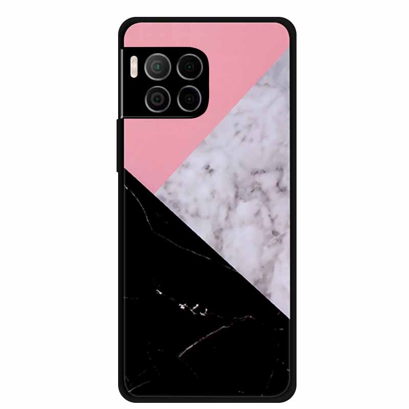 For T-Mobile REVVL 7 Pro Case Revvl7 Pro Luxury Soft Silicone Phone Case for T Phone 2 Pro 5G Gradient Color Marble Funda Bumper